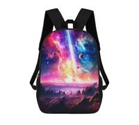 sinyumoney Fantasy Space Scene Mochila Infantil Escolar Para Niños Con Estampado 3D De Dibujos Animados, Mochila Escolar Para Estudiantes, Mochila Para Portátil Para Niños Y Niñas 17inch