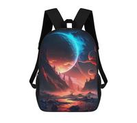 sinyumoney Fantasy Stellar Euphoria Mochila Infantil Con Impresión 3D, Mochila Escolar Para Niños, Mochila Informal Divertida Para Niños Y Adolescentes 17inch