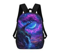 sinyumoney Fantasy Waterfall Landscape Mochilas Informales Para Niños, Mochila Escolar Para Adolescentes, Niñas Y Niños, Mochilas Para Libros 17inch