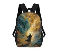 sinyumoney Fantasy Wizard Journey Mochila De Viaje Para La Universidad Mochilas Para La Escuela/trabajo/viajes 17inch