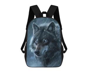sinyumoney Fantasy Wolf Snow Magic Mochila Escolar, Mochila De Viaje Para La Universidad, Mochilas Para Acampar, Aventuras Al Aire Libre Y Viajes Diarios 17inch