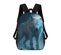 sinyumoney Fenrir The Norse Wolf Mochila Ligera Informal Para El Día A Día, Mochila Escolar Para Adolescentes, Chicas, Chicos, Mujeres Y Hombres 17inch