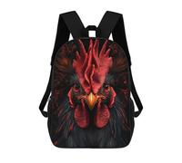 sinyumoney Fierce Rooster Portrait Mochila Infantil, Mochila Escolar Para Niños Y Adolescentes, Mochila De Viaje, Mochila Escolar, Mochila Para Libros 17inch