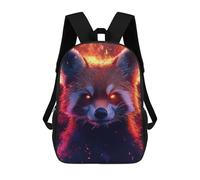 sinyumoney Fiery Red Panda Mochila Infantil Para Niñas Y Niños, Mochila De Día, Escuela Primaria, Perfecta Para La Vuelta Al Cole O Educación Física, Regalos Y Viajes 17inch