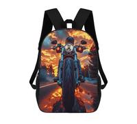 sinyumoney Fiery Sunset Ride Mochila Infantil, Mochila Escolar Infantil, Mochilas Escolares Impresas En 3D Para Niños Y Estudiantes Adolescentes 17inch