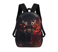 sinyumoney Fiery Tiger Portrait -2 Mochila Escolar Impresa En 3D Mochilas Informales Para Niños Mochila Escolar Impresa En 3D Para Niños De Primaria Y Secundaria 17inch