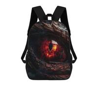sinyumoney Fire Dragons Ruby Eye Mochila Para Niños, Adolescentes Y Estudiantes, Mochilas Para Niñas, Mochilas Para Niños Pequeños, Primaria Y Secundaria 17inch