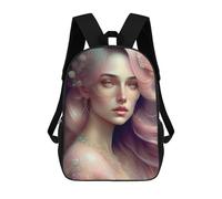 sinyumoney First Lady of Elves Queen Mochila Escolar Infantil Impresa En 3D Para Niños, Mochilas De Viaje, Bolsas Para Libros Para Niños Estudiantes De Primaria 17inch