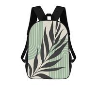 sinyumoney Floral And Tropical 06 Mochilas Para Niños Mochila Escolar Mochila Escolar Impresa En 3D Para Niños Estudiantes De Primaria Y Secundaria 17inch