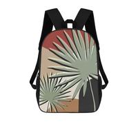 sinyumoney Floral And Tropical 08 Mochilas Para Niños Y Estudiantes, Mochilas Escolares Impresas En 3D, Mochilas Para Estudiantes De Primaria Y Secundaria, Mochilas Para Niños Y Niñas 17inch