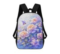 sinyumoney Floral Fantasy Garden 17inch Mochila Escolar Impresa En 3D Para Niños, Mochila Escolar Informal De Moda, Mochilas De Viaje Para Niños Y Estudiantes.