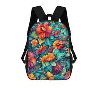 sinyumoney Floral Fantasy Mochilas Para Niños Mochila Escolar Mochila Escolar Impresa En 3D Mochilas Escolares De Moda Para Niños De Primaria Y Secundaria 17inch