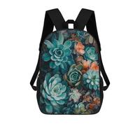 sinyumoney Floral Whispers Mochilas Impresas En 3D Para Niños, Mochila Escolar, Mochila De Moda Para Niños De Primaria Y Secundaria 17inch