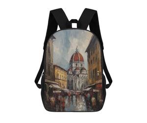 sinyumoney Florence City of Art Italy Mochilas Escolares Mochilas Escolares De Secundaria Mochila Informal Para Acampar Aventuras Al Aire Libre Y Viajes Diarios 17inch