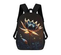 sinyumoney Flower Alien Planet Mochila Escolar Grande Resistente Al Agua Para Portátil Para La Escuela/trabajo/viajes 17inch