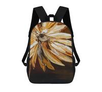 sinyumoney Flower in Sepia Mochila Escolar Infantil De 17 Pulgadas Con Estampado 3D De Películas De Anime Para Niños, Mochila De Viaje, Mochila Escolar Infantil