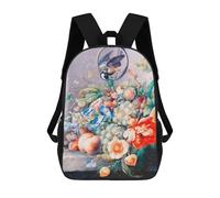 sinyumoney Flowers And Fruits Mochila Infantil, Mochila Escolar Infantil, Mochilas Escolares Impresas En 3D Para Niños Y Estudiantes Adolescentes 17inch
