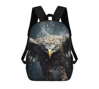 sinyumoney Flying Eagle in Wild Mochilas Para Niños Mochila Escolar De Moda Mochila Escolar Impresa En 3D Para Niños Estudiantes De Primaria Y Secundaria 17inch