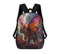 sinyumoney Flying Tiger With Wings Mochila Escolar, Mochila Informal, Mochila De Día, Mochila Escolar, De Trabajo Y De Viaje Para Hombres, Mujeres Y Adolescentes. 17inch