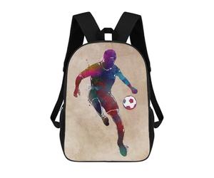 sinyumoney Football Soccer Player Mochila De Moda Para Papelería, Impermeable, Informal, Para Hombres, Mujeres Y Adolescentes 17inch