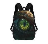 sinyumoney Forest Dragons Gem Eye Mochila Infantil, Mochila Escolar Para Niños, Mochila Escolar Infantil Con Estampado 3D De Dibujos Animados, Mochila De Gran Capacidad Para Niños Y Niñas 17inch