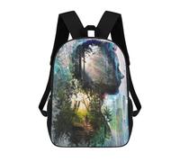 sinyumoney Forest Memories Mochila Escolar Resistente Al Agua, Mochila Escolar De Negocios Para Niñas, Niños Y Adolescentes 17inch