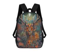 sinyumoney Forest Spirit A Mystical Portrait Mochila Escolar Impresa En 3D Para Niños Y Niñas, Mochila Escolar, Mochila De Viaje Para Niños 17inch