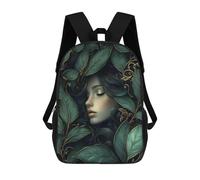 sinyumoney Forest Spirit Dreaming Mochila Escolar Infantil Impresa En 3D, Mochila Informal De Moda Para Niños, Mochila De Viaje De Alta Capacidad Para Libros Para Niños 17inch