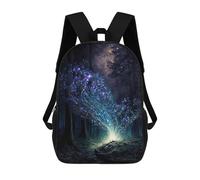 sinyumoney Forest Spirit Mochila Escolar Grande, Ligera E Informal: Perfecta Para Viajes, Trabajo Y Uso Diario 17inch