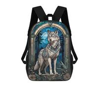 sinyumoney Fox Animal 17inch Mochilas Escolares Impresas En 3D, Mochilas Escolares De Moda Para Niños De Primaria Y Secundaria