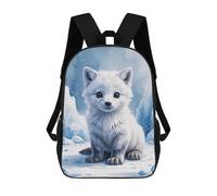 sinyumoney FOX Cub Watercolor Mochilas Para Niños Y Estudiantes, Mochilas Escolares Impresas En 3D, Mochilas Para Estudiantes De Primaria Y Secundaria Para Niños Y Niñas 17inch