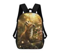sinyumoney Fox Cubs Enchanted Forest Mochila Escolar Resistente Al Agua, Mochila De Negocios Para Hombres, Mujeres Y Adolescentes 17inch