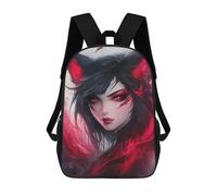 sinyumoney Fox Ear Fantasy Artwork Mochilas Infantiles Mochila Escolar Impresa En 3D Para Niños Mochilas De Viaje Bolsas Para Libros Para Niños 17inch Mochila Escolar