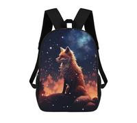 sinyumoney Fox In Forest Mochila Escolar, Mochila De Negocios Para Portátil, Mochila Informal Unisex Para Hombres, Mujeres Y Adolescentes 17inch