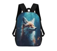 sinyumoney Fox In Forest Mochilas Impresas En 3D 17inch Mochila Escolar Infantil Para Exteriores, Mochila Informal De Día, Bolsas De Viaje Informales Para Estudiantes De Secundaria