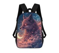 sinyumoney Fox in The Clouds Mochila Escolar Infantil De 17 Pulgadas Con Estampado 3D De Películas De Anime Para Niños, Mochila De Viaje, Mochila Escolar Infantil