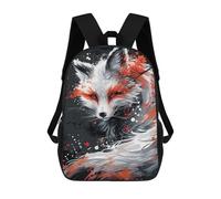 sinyumoney Fox Spirit Art Print -1 17inch Mochilas Escolares Impresas En 3D, Mochilas Escolares De Moda Para Niños De Primaria Y Secundaria