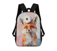 sinyumoney Fox with Toilet Paper Mochilas Escolares Impresas En 3D, Mochila Escolar Informal Para Niños, Mochila Escolar De Moda Para Estudiantes De Secundaria 17inch