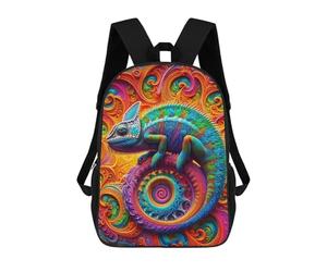 sinyumoney Fractal Guardian of Light Mochila Escolar Infantil Impresa En 3D, Mochila Informal De Moda Para Niños, Mochila De Viaje De Alta Capacidad Para Libros Para Niños 17inch