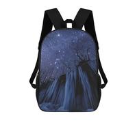 sinyumoney Freezing Cold Night Mochila Escolar Impresa En 3D Mochila Escolar De Moda Para Niños Mochilas Para Niños Estudiantes De Secundaria 17inch