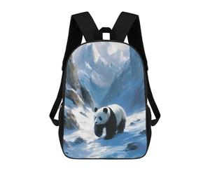 sinyumoney Frost Paths of Bamboo Panda Mochila Escolar Resistente Al Agua Para Computadora, Ideal Para Campus, Actividades Al Aire Libre, Viajes Y Deportes 17inch