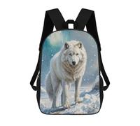 sinyumoney Frostbound Sentinel Mochila Escolar Infantil Impresa En 3D Mochila De Viaje De Alta Capacidad Bolsas Para Libros Mochila Infantil 17inch