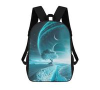 sinyumoney Frozen Frontier Mochilas Para Niños, Mochilas Escolares Personalizadas En 3D Para Niños Y Niñas, Mochilas Escolares Grandes, Mochilas Informales Para El Día A Día 17inch