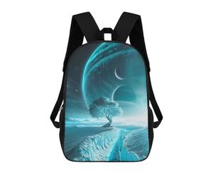 sinyumoney Frozen Frontier Mochilas Para Niños, Mochilas Escolares Personalizadas En 3D Para Niños Y Niñas, Mochilas Escolares Grandes, Mochilas Informales Para El Día A Día 17inch