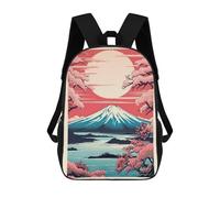 sinyumoney Fuji Mountain 3 Mochilas Escolares Resistentes Al Agua, Mochila Escolar De Negocios Para Campus, Actividades Al Aire Libre, Viajes Y Deportes 17inch