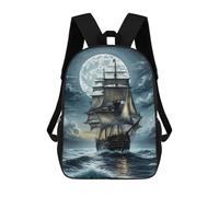 sinyumoney Full Moon Mochilas Escolares Mochilas Escolares De Secundaria Mochila Informal Para Acampar Aventuras Al Aire Libre Y Viajes Diarios 17inch