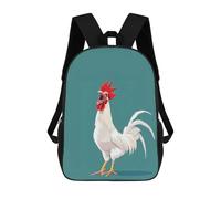 sinyumoney Funny Chicken Mochila Infantil Para Niñas Y Niños, Mochila De Día, Escuela Primaria, Perfecta Para La Vuelta Al Cole O Educación Física, Regalos Y Viajes 17inch