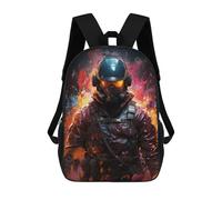 sinyumoney Future Soldier 3 Mochila Escolar Mochilas Escolares Para Niñas Y Niños Mochila Con Bolsillo Mochila Escolar De Moda Para Niños 17inch