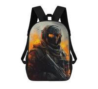 sinyumoney Future Soldier Armor Mochila Escolar, Mochila Para Portátil, Mochila Para Niños/niñas/adolescentes 17inch