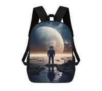 sinyumoney Futuristic Space Travel Mochila Con Bolsillo Mochilas Impresas En 3D, Mochilas De Viaje, Mochilas Para Libros, Mochila Escolar Para Niños 17inch